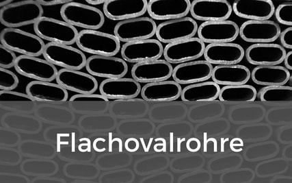 Edelstahlrohr flach oval 89mm - Länge 150cm - WestSchweizCustoms
